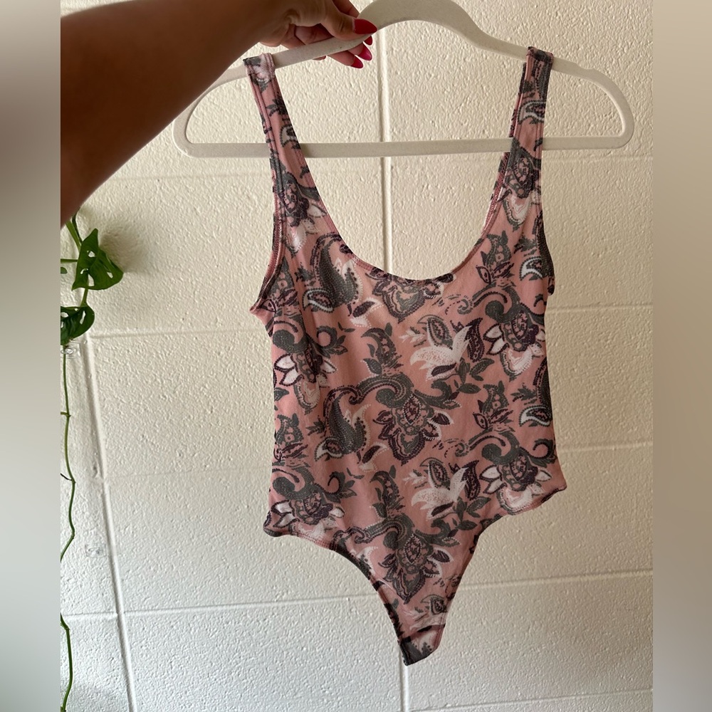 Free people sheer body suit